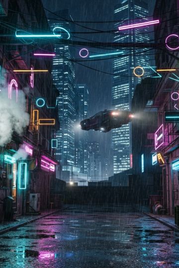 Jagd durch die Neonstadt